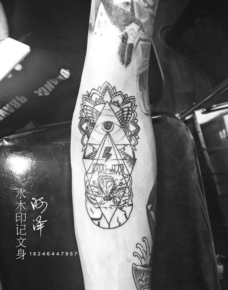 没弄完纹身图片_