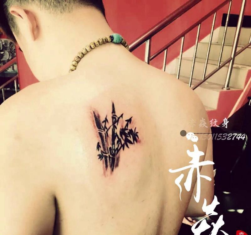 竹子纹身图片_