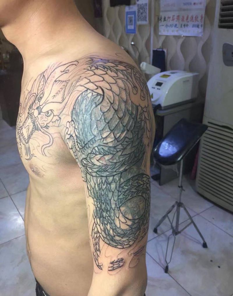 遮盖作品纹身图片_