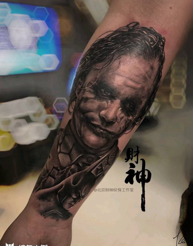 写实纹身图片_手臂欧美写实纹身图案