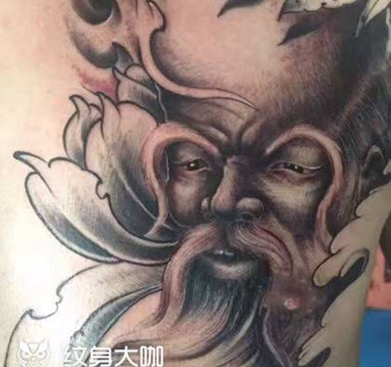 寿星纹身图片_