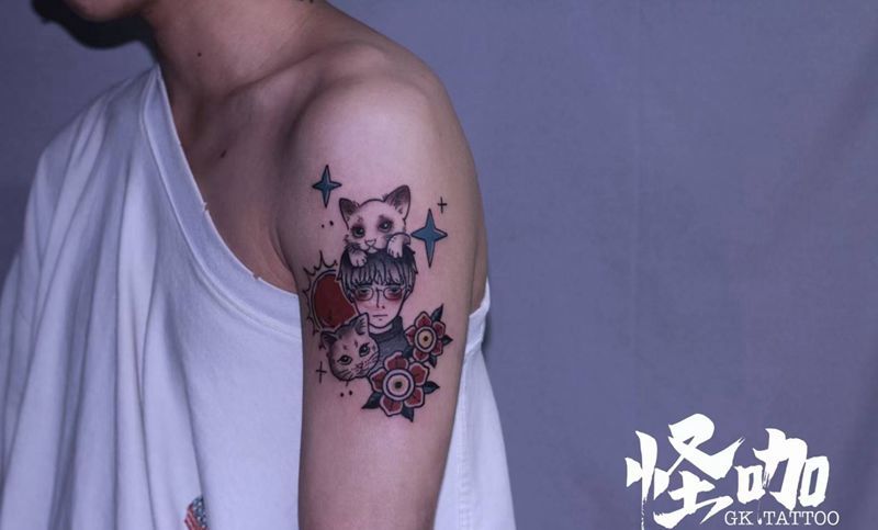 这么好看的纹身不搞一个纹身图片_手臂纹身图案