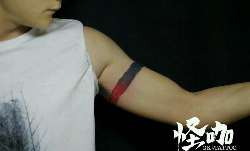 臂环纹身图片_手臂欧美原创成品纹身图案