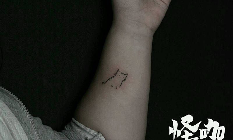 小图纹身图片_手臂清新原创成品纹身图案