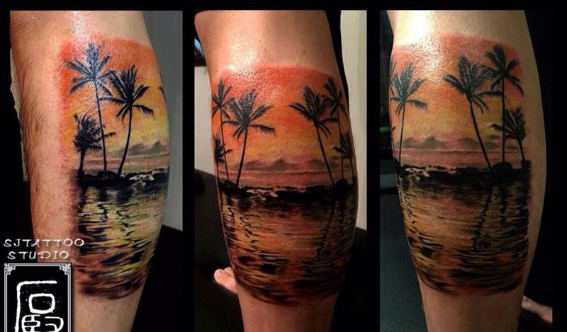 每个人心中都有一个画面纹身图片_