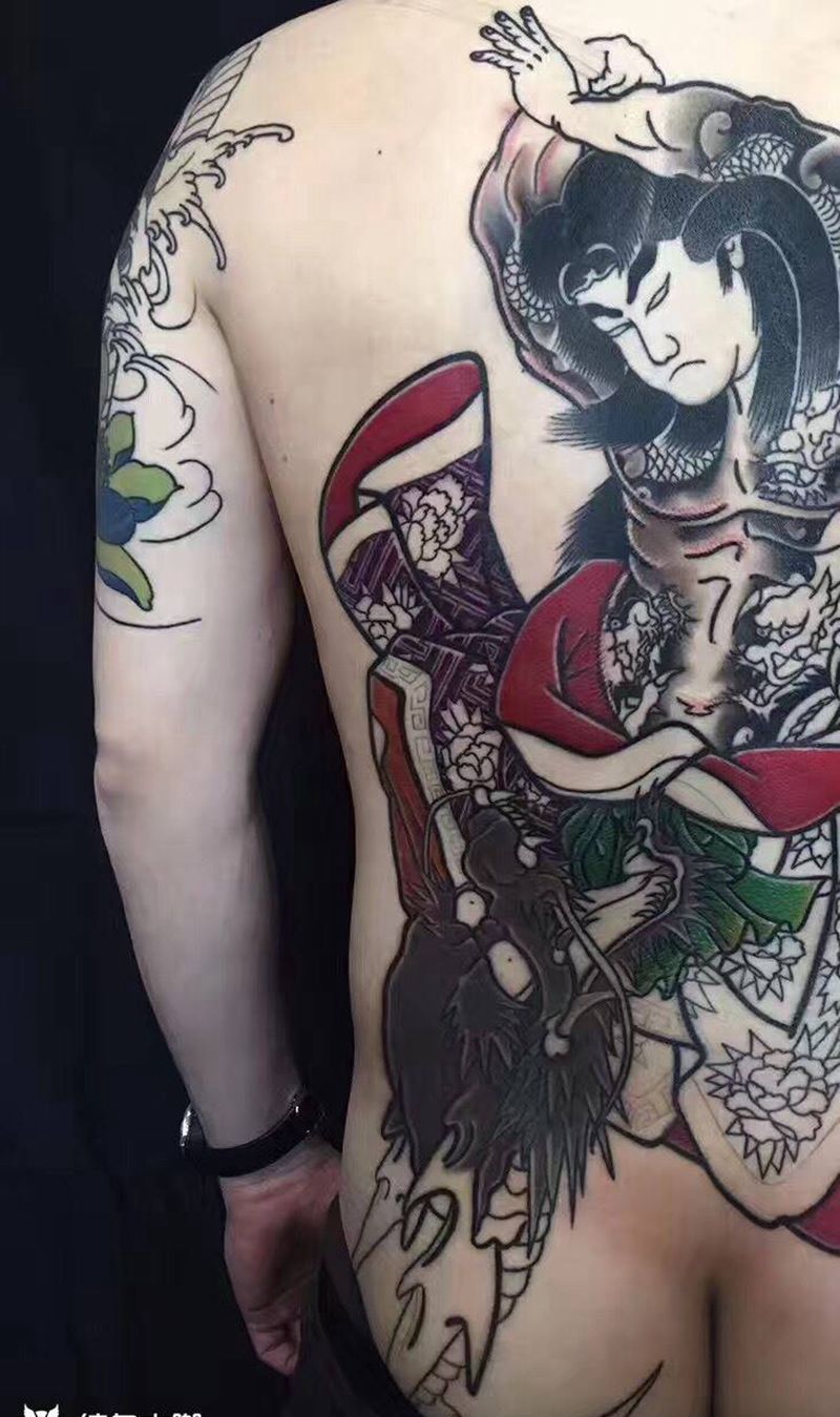 近期作品纹身图片_