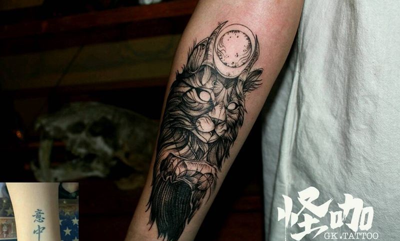 遮盖纹身图片_手臂纹身图案