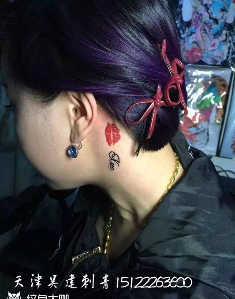 吴建刺青纹身图片_