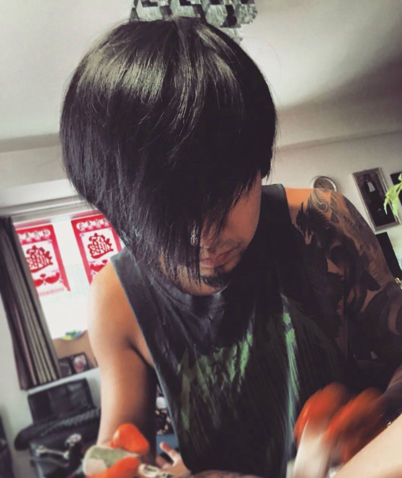 告点油儿纹身图片_