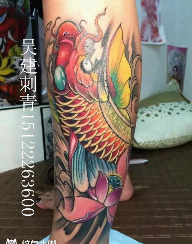 吴建刺青纹身图片_