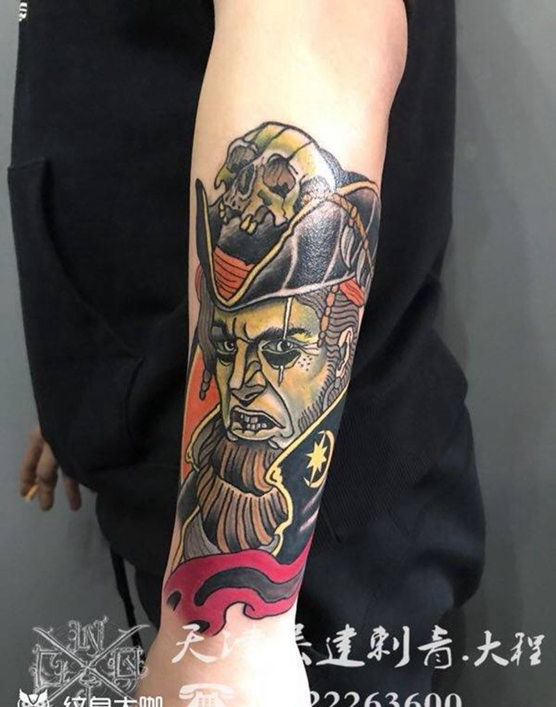 大程作品纹身图片_