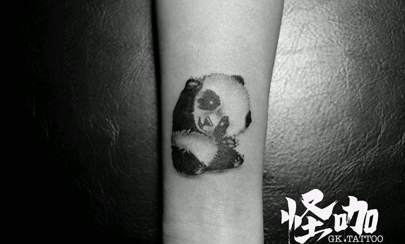 熊猫纹身图片_