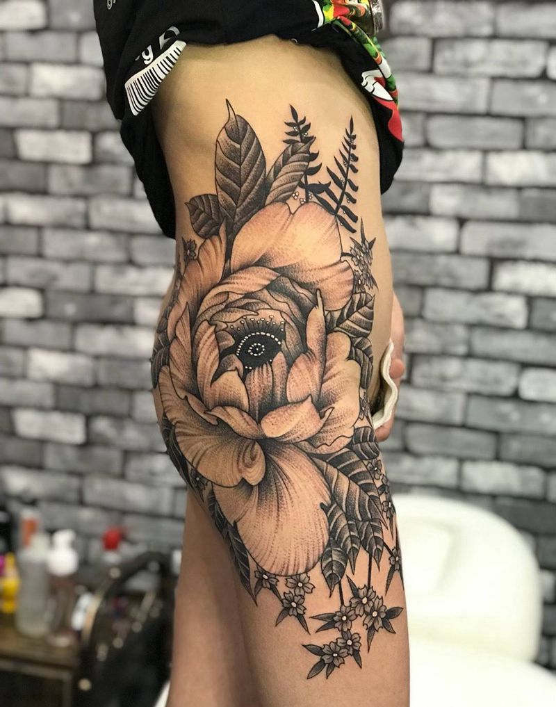 吴建刺青纹身图片_