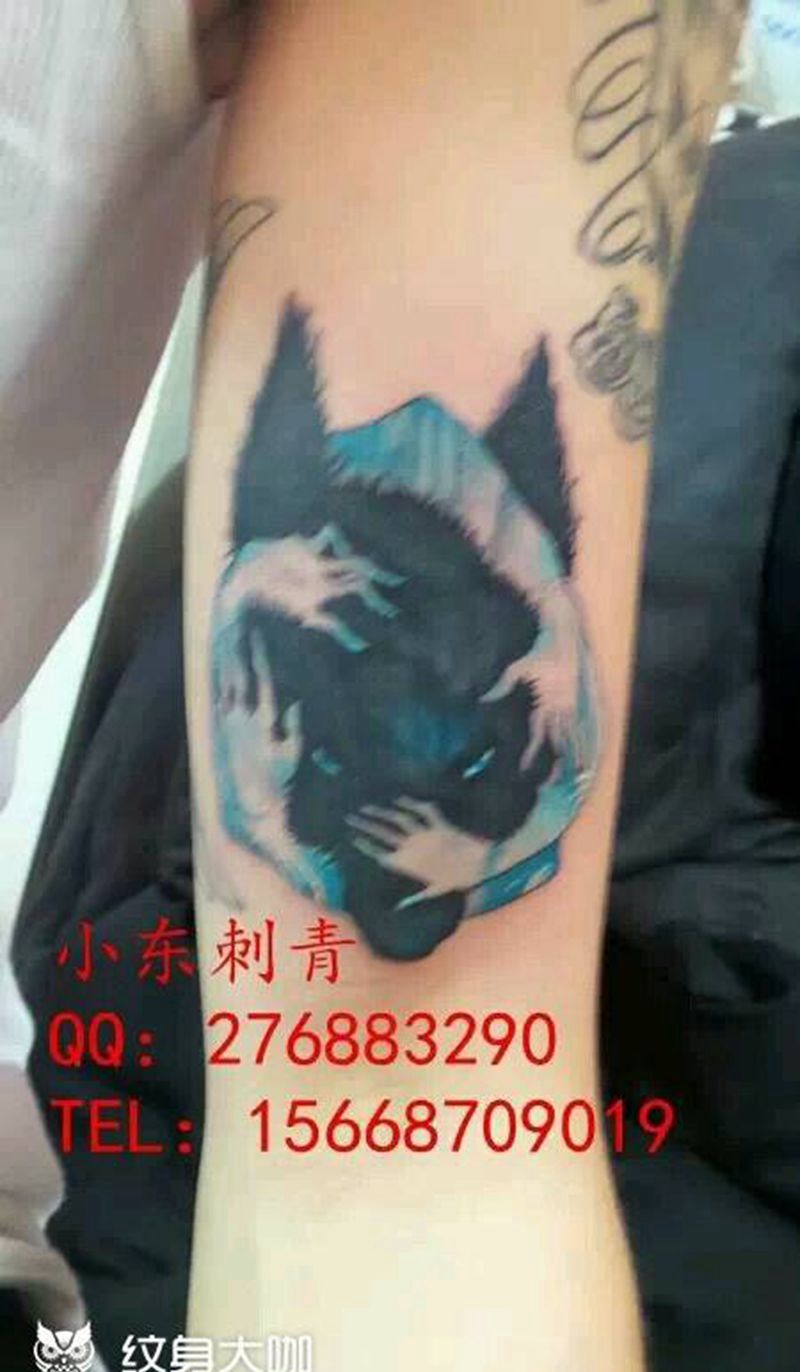 外国友人纹身图片_