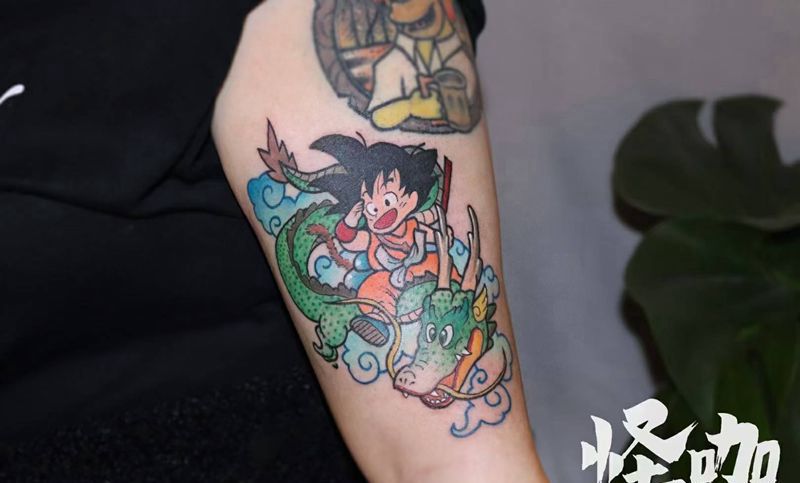 世界的命运就赌在我的这拳！！纹身图片_手臂纹身图案