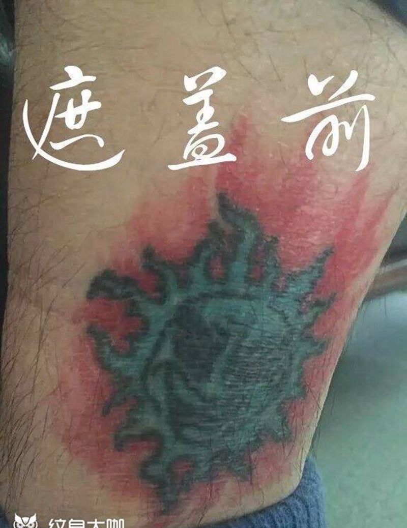 盖中盖纹身图片_