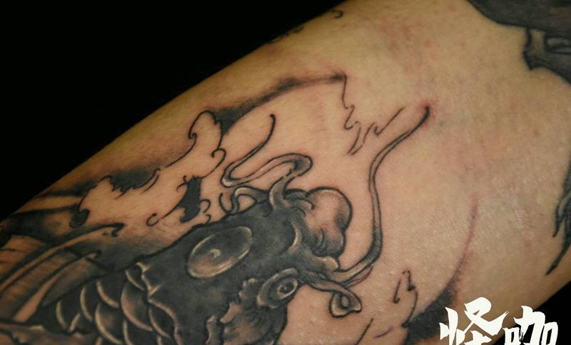 锦鲤纹身图片_