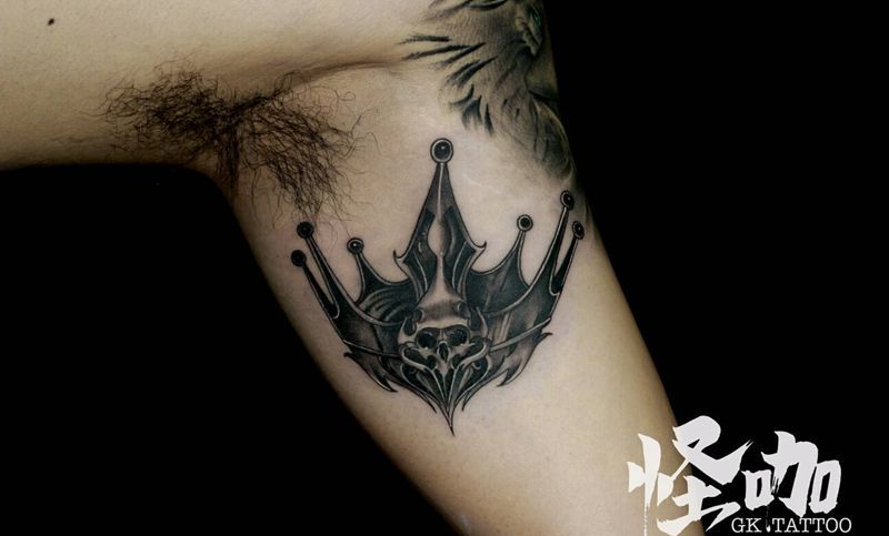 王冠纹身图片_