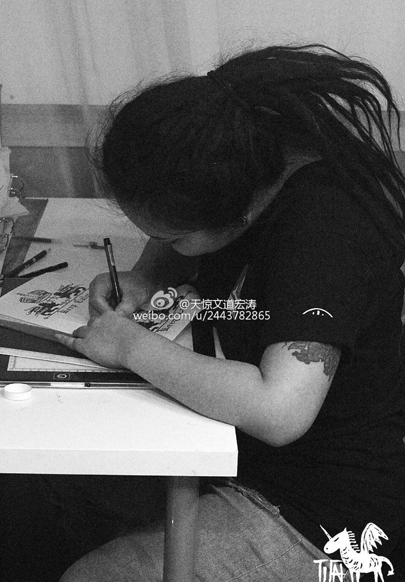 小雪飘飘纹身图片_成品清新欧美字符图腾动物宗教原创背部手臂纹身图案