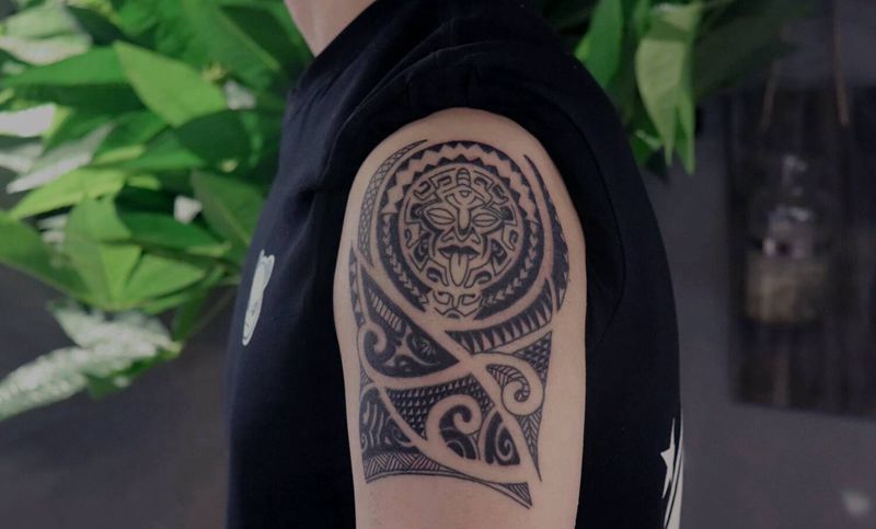 图腾纹身图片_手臂图腾纹身图案