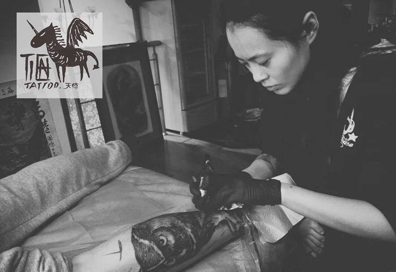 鹰纹身图片_成品手臂欧美动物纹身图案