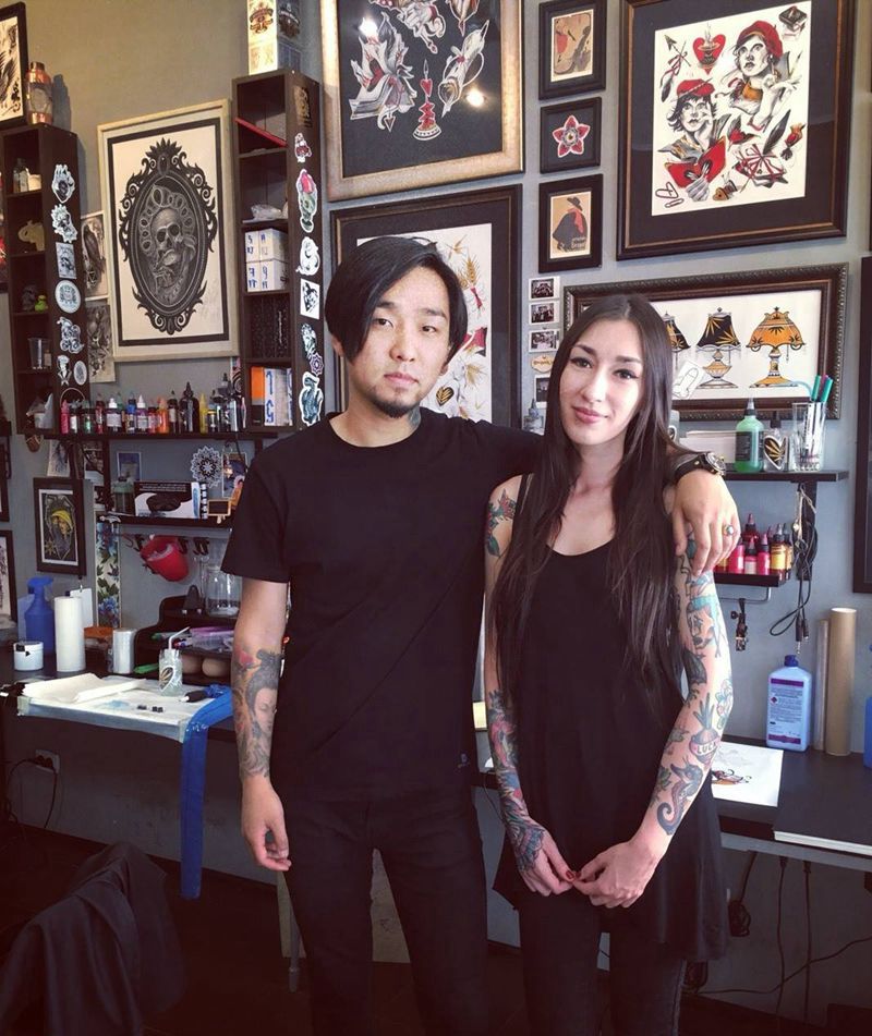 敬请关注 SJTATTOO。纹身图片_