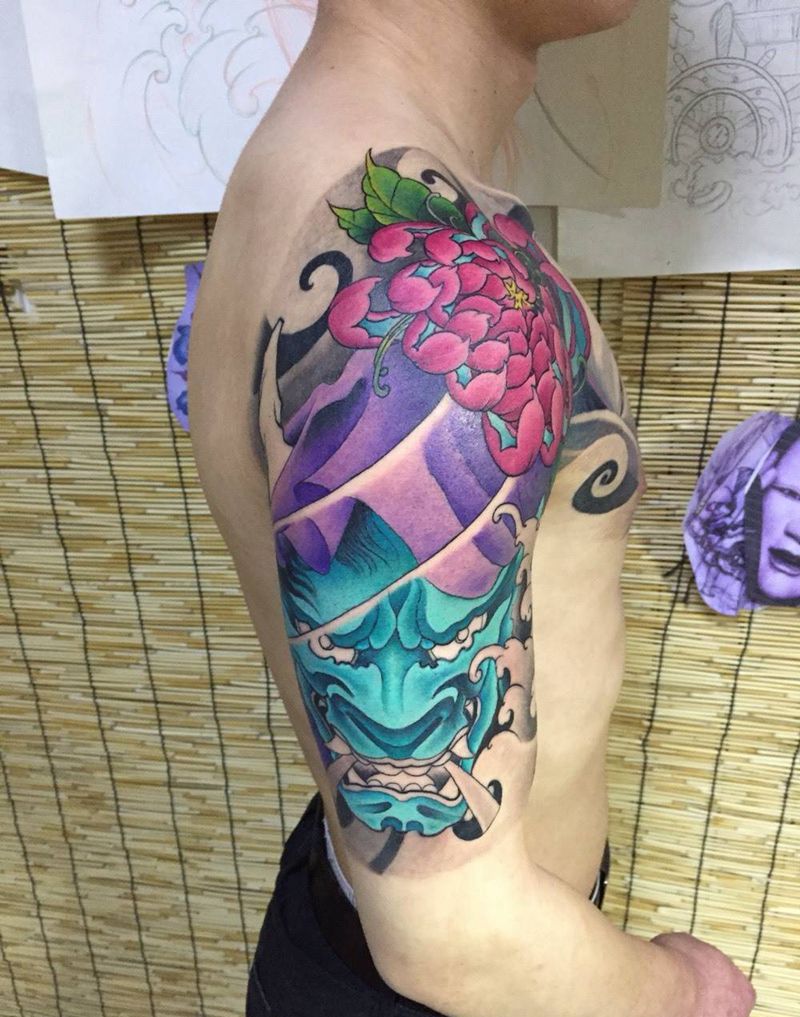 般若未完待续纹身图片_