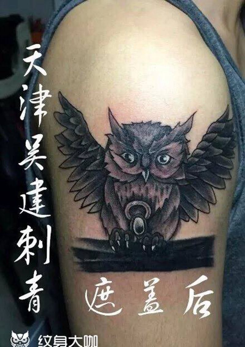 盖中盖纹身图片_