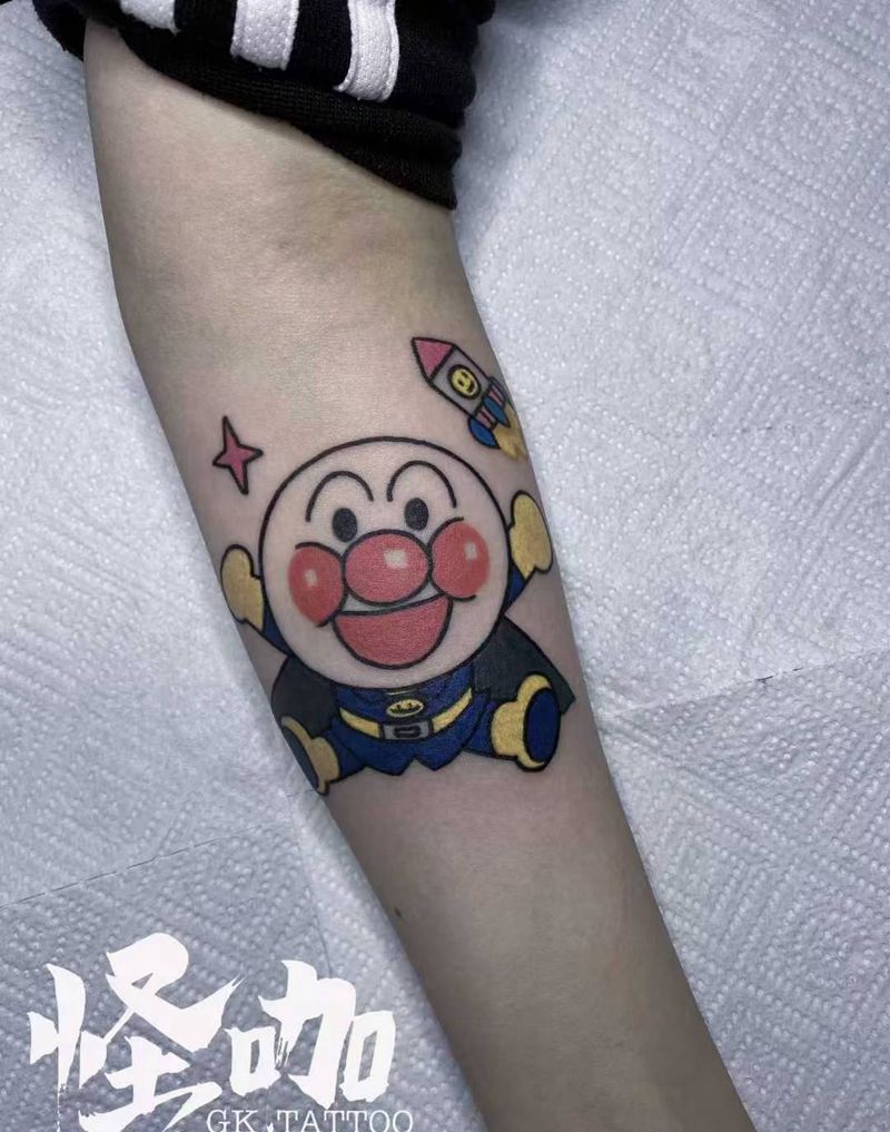 卡通纹身图片_手臂纹身图案