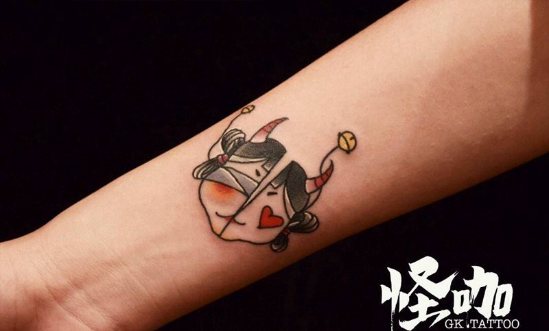 小日式纹身图片_