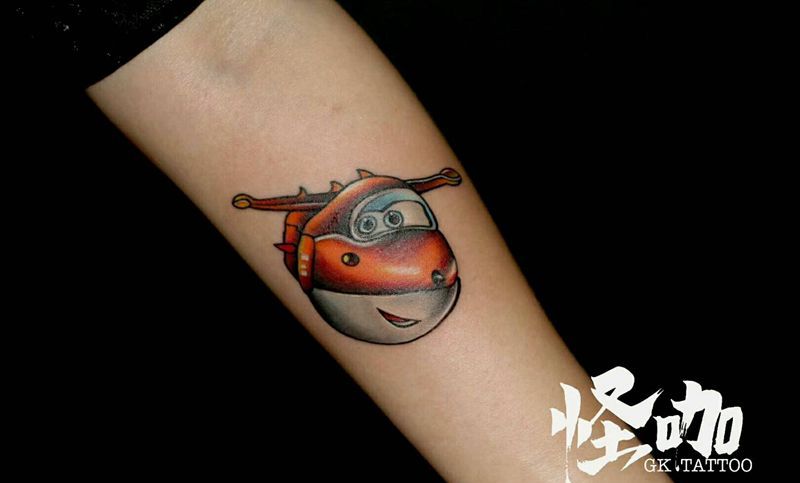 动漫作品纹身图片_手臂欧美静物原创成品纹身图案