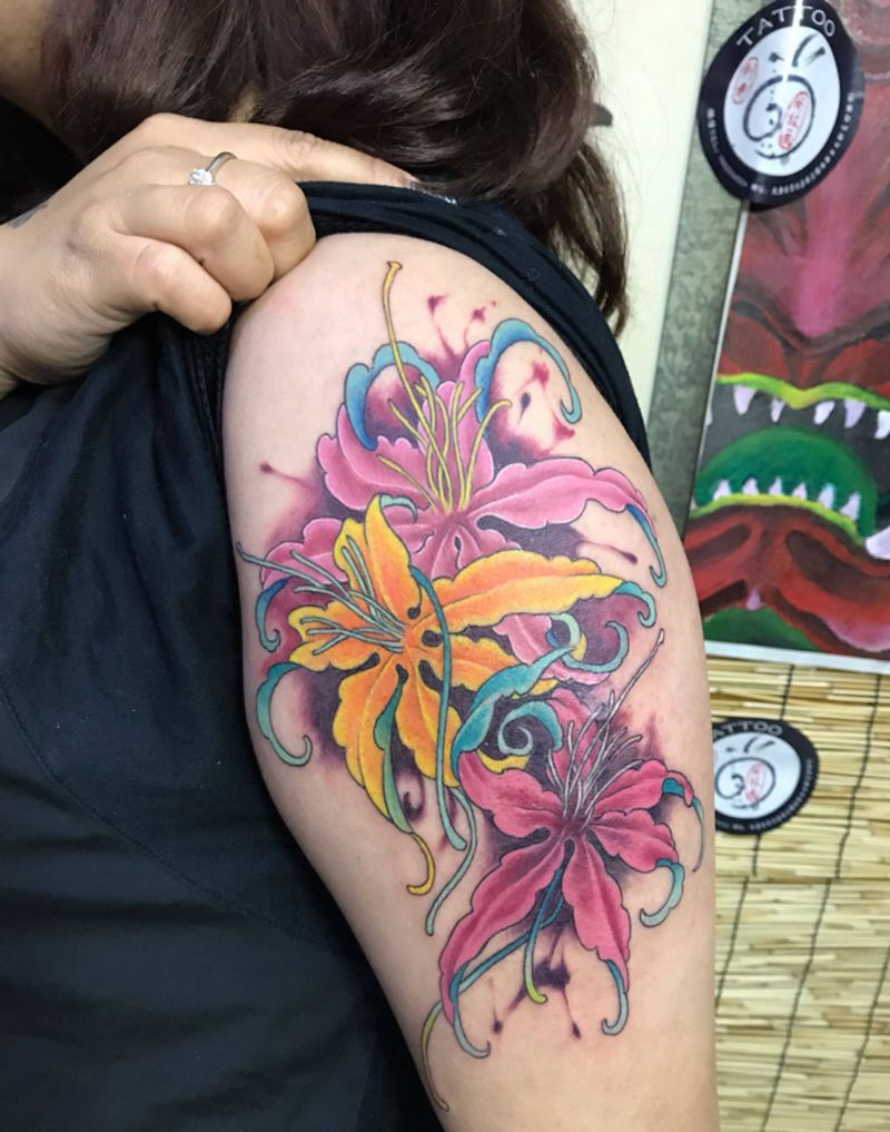 曼陀罗花纹身图片_