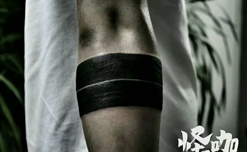 臂环纹身图片_手臂欧美原创成品纹身图案