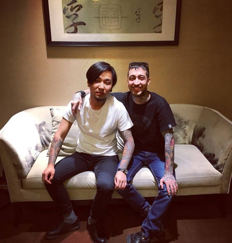 俄国师傅已到津!纹身图片_