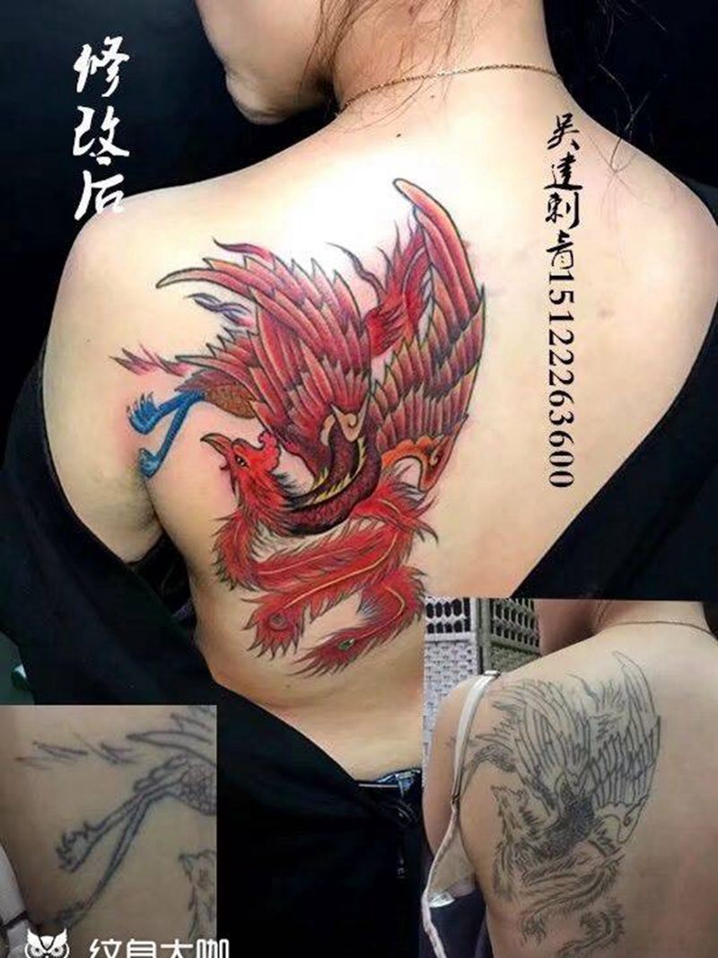 吴建刺青纹身图片_