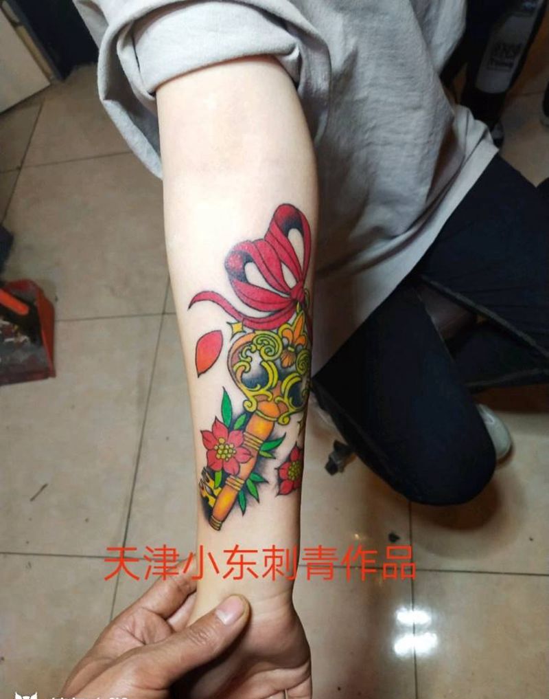 小清新纹身图片_