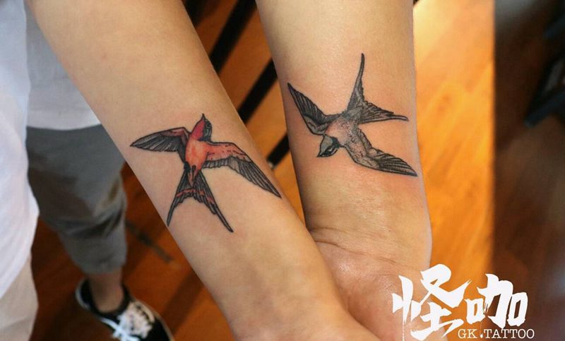 他们说了大难临头各自飞纹身图片_