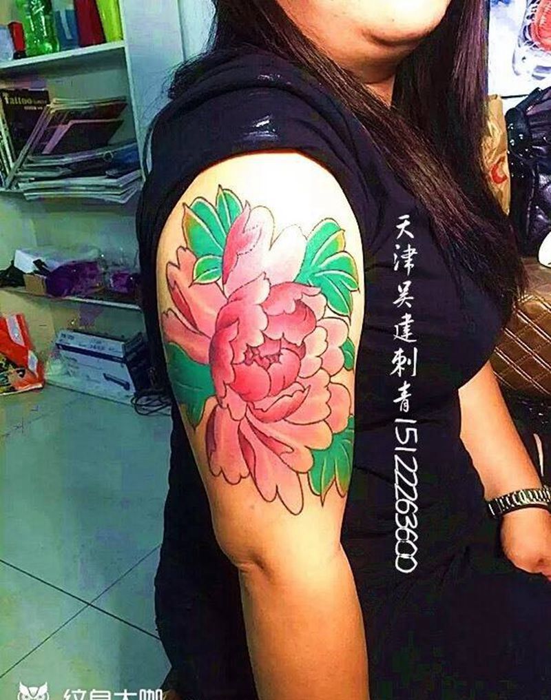 吴建刺青纹身图片_