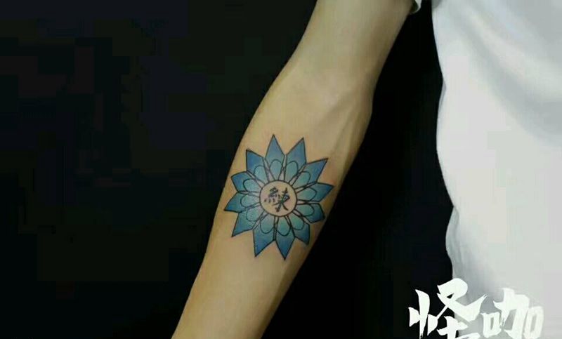 花纹身图片_手臂欧美静物原创成品纹身图案