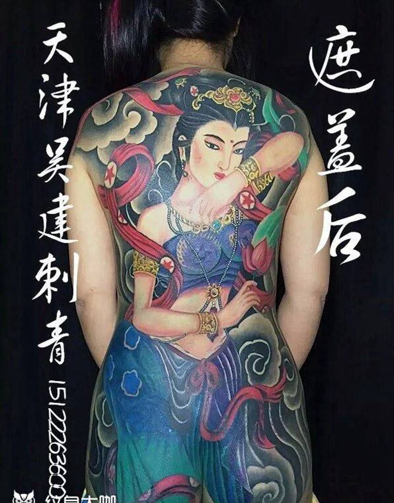 遮盖作品纹身图片_