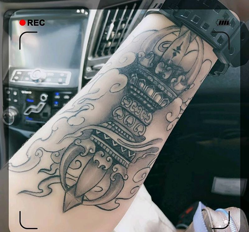 遮盖,加花胸纹身图片_胸部手臂纹身图案