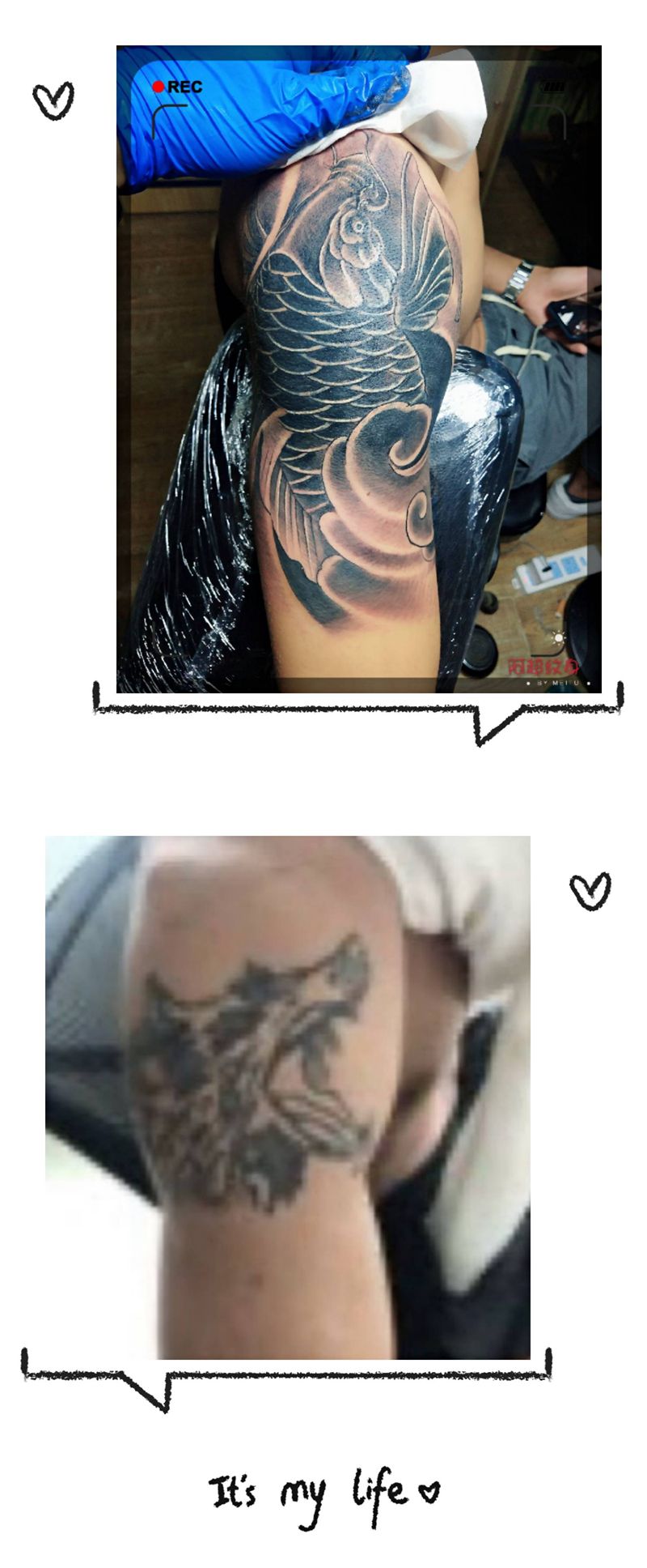 遮盖纹身图片_手臂新传统纹身图案