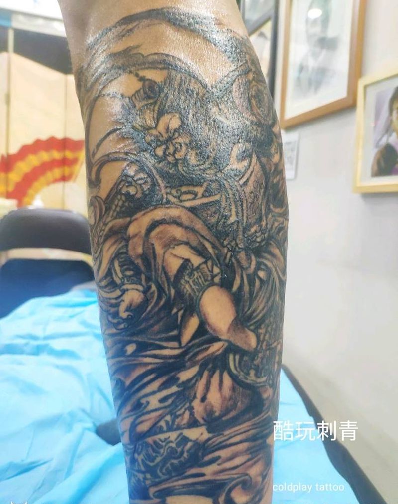 大圣纹身图片_新传统纹身图案