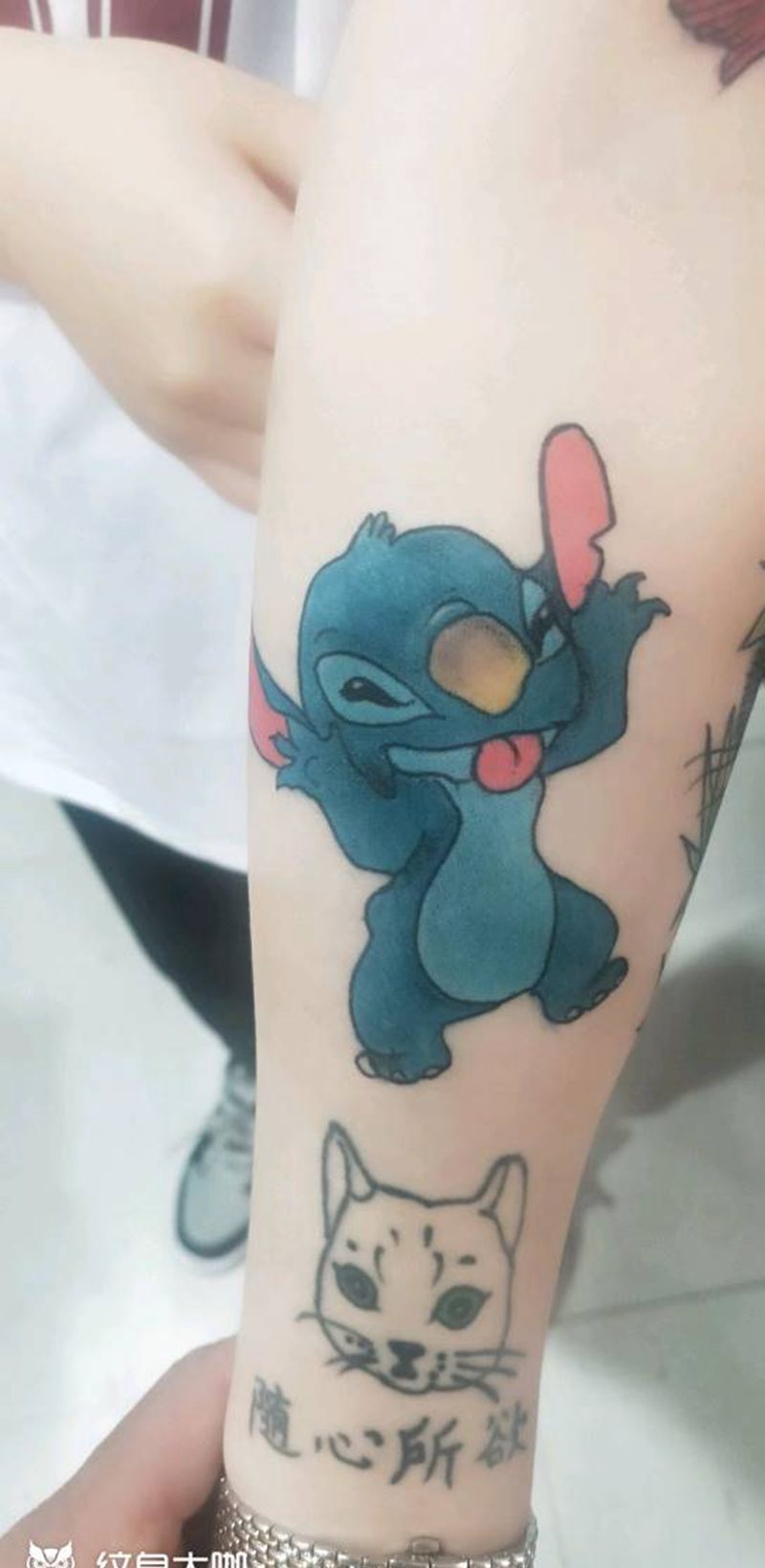 小清新纹身图片_手臂纹身图案