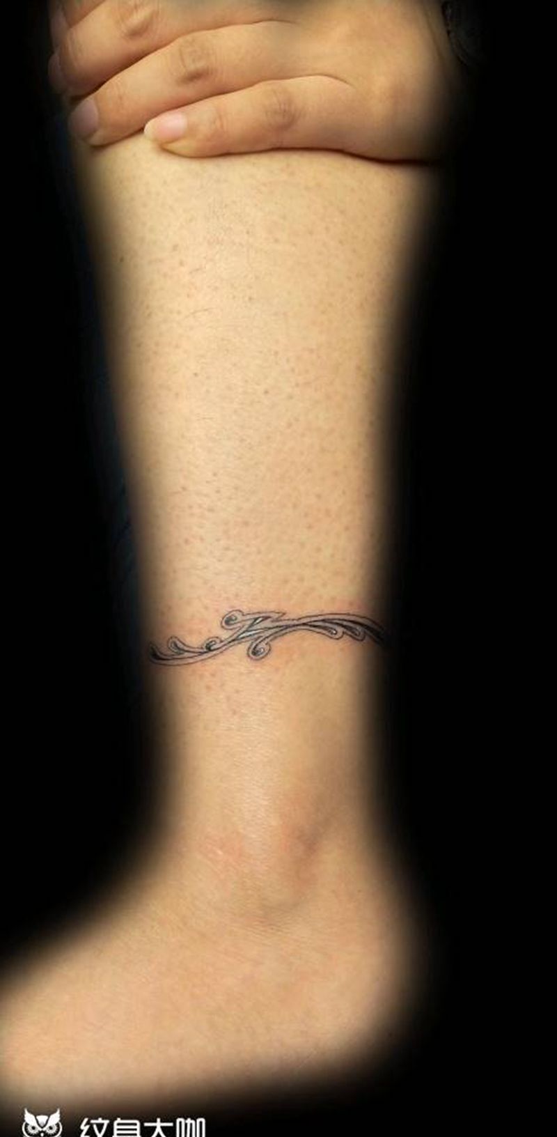 花体英文纹身图片
