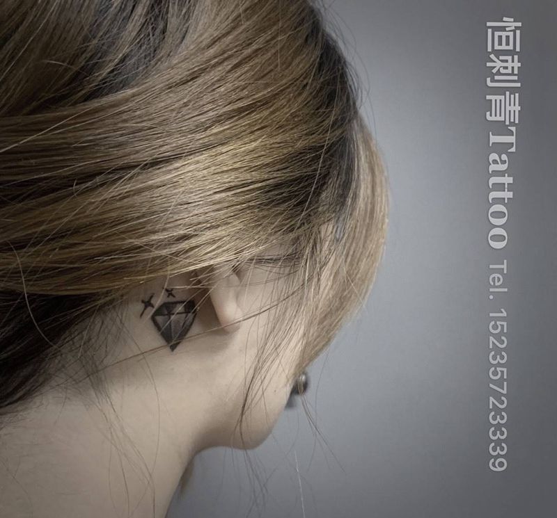 修改作品钻石纹身图片