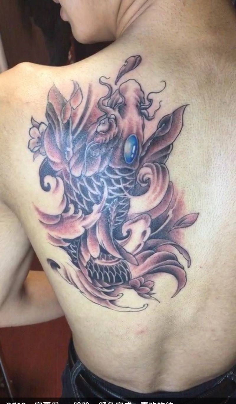 鲤鱼纹身图片