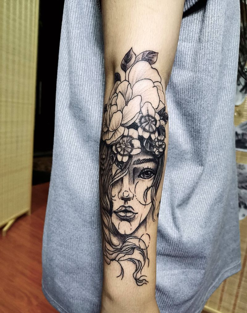 网图纹身图片_手臂纹身图案