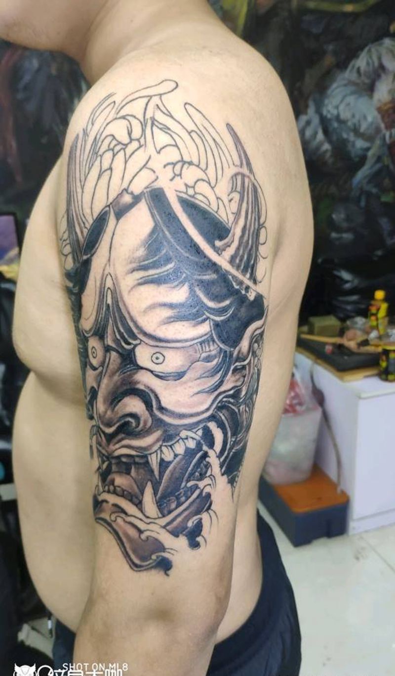 般若纹身图片_手臂纹身图案