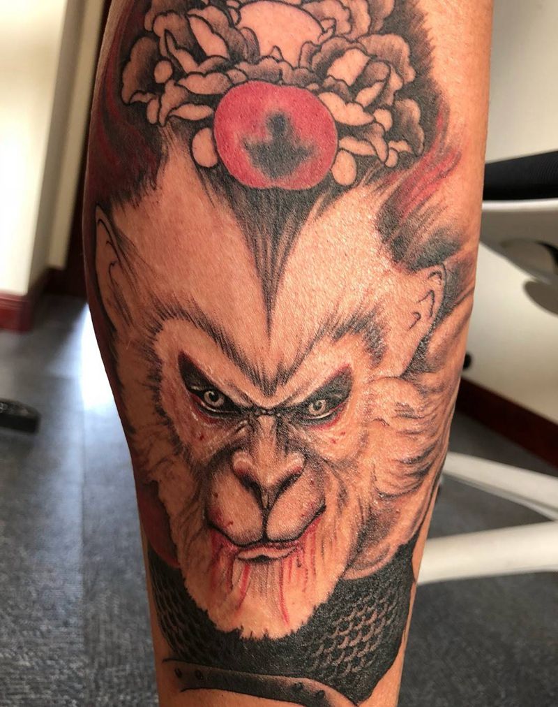 花大圣纹身图片